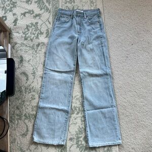 Aritzia wide leg jeans